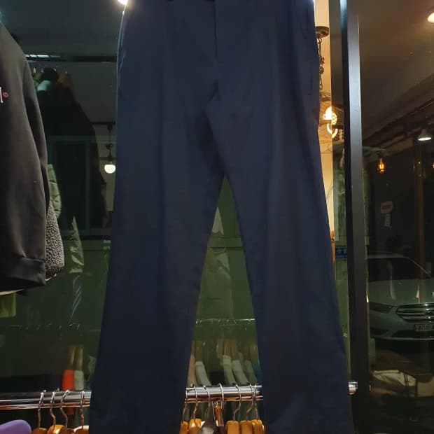 브룩스브라더스 남성 치노 네이비 코튼팬츠 32/34