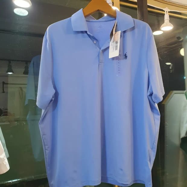 XL사이즈 택채새상품 폴로 랄프로렌 블루포니 로고 카라티 피케티