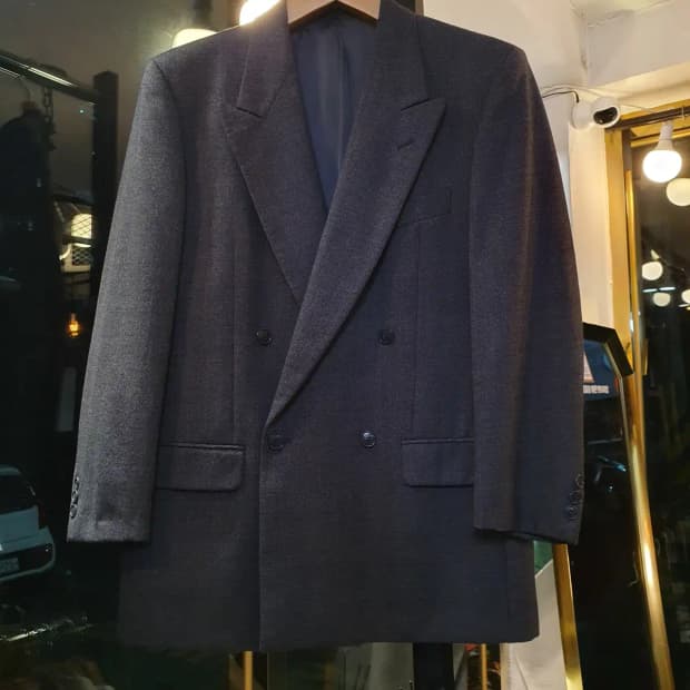 아르마니 꼴레지오니 최고급 메이드 인 이태리 더블 자켓 50사이즈