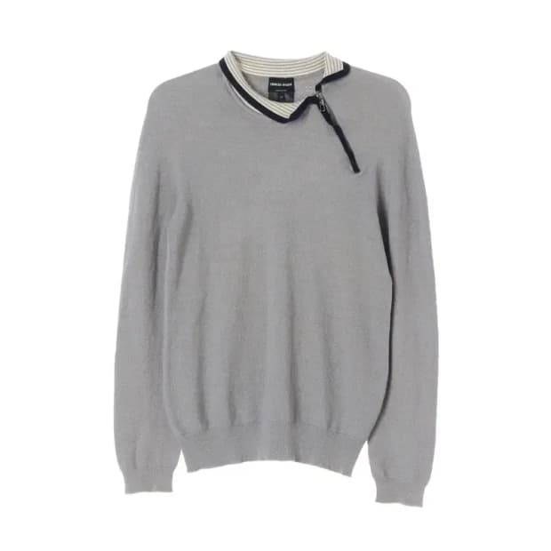 조르지오 아르마니 울 혼방 니트 52사이즈