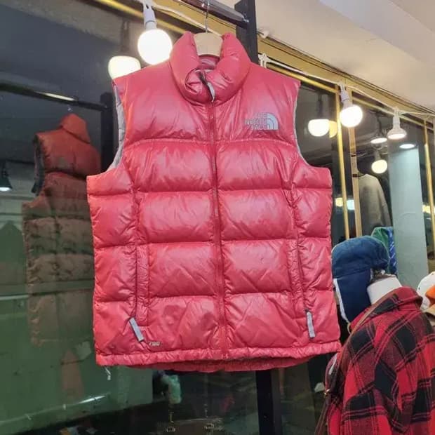 노스페이스 눕시 700 거위털 구스다운 패딩조끼 L사이즈