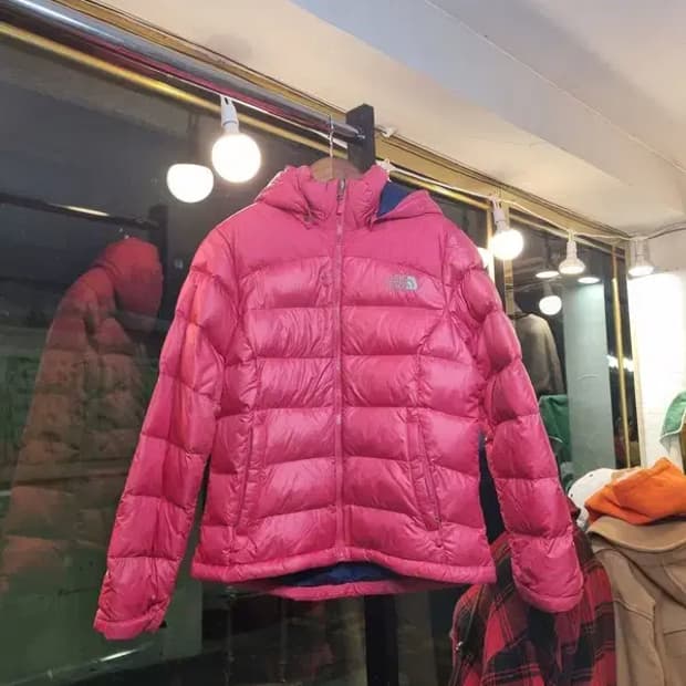 노스페이스 700 90사이즈 여성 거위털 구스다운 패딩