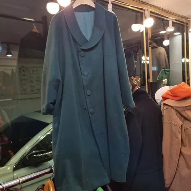 여성 캐시미어 100% 실사이즈 77~88 오버사이즈 코트