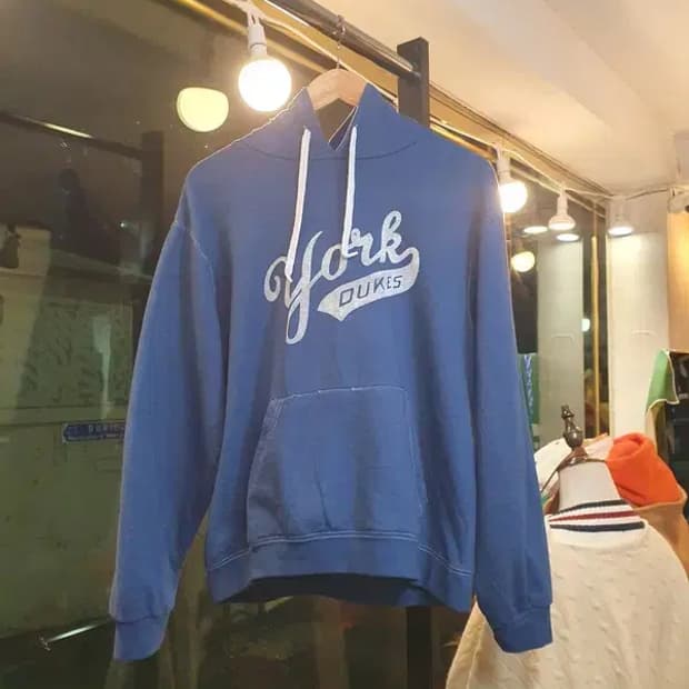 와일드동키 요크 레터링 후드티 100사이즈