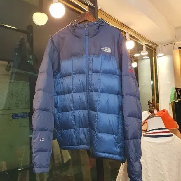 노스페이스 실사이즈 100 서밋시리즈 800 거위털 구스다운 경량패딩