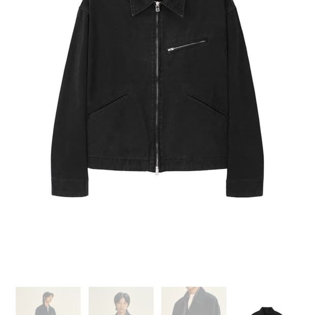 아트이프액츠 Hillside Work Jacket black