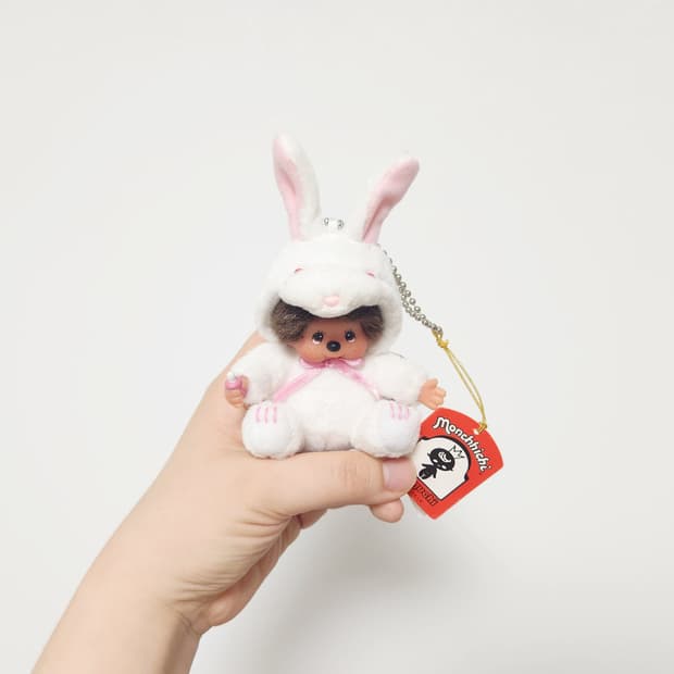 고전 토끼 몬치치 미니키링