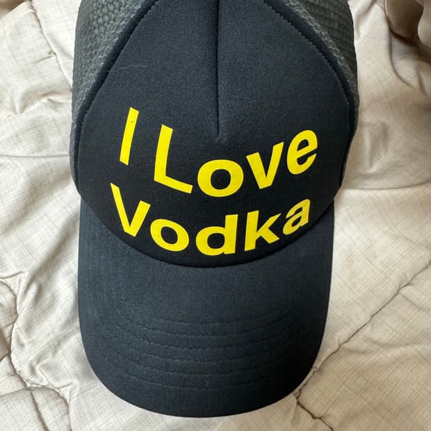 조거쉬 커트 코베인 I Love Vodka 트러커캡