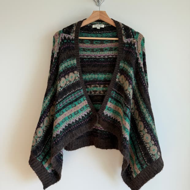 써스데이 아일랜드(Thursday Island) 숄 가디건