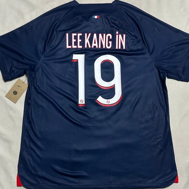 🫶🏻 새상품 나이키 23-24 파리생제르맹 No.19 이강인 유니폼