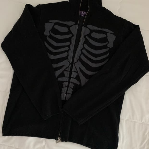 비슬로우 니트 집업