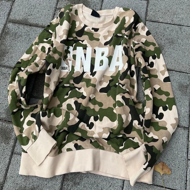 *rare* NBA 밀리터리 맨투맨 