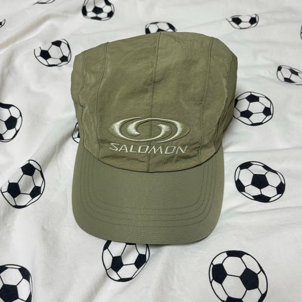 미착용 택O) 살로몬 링크 캠프캡 라이트베이지