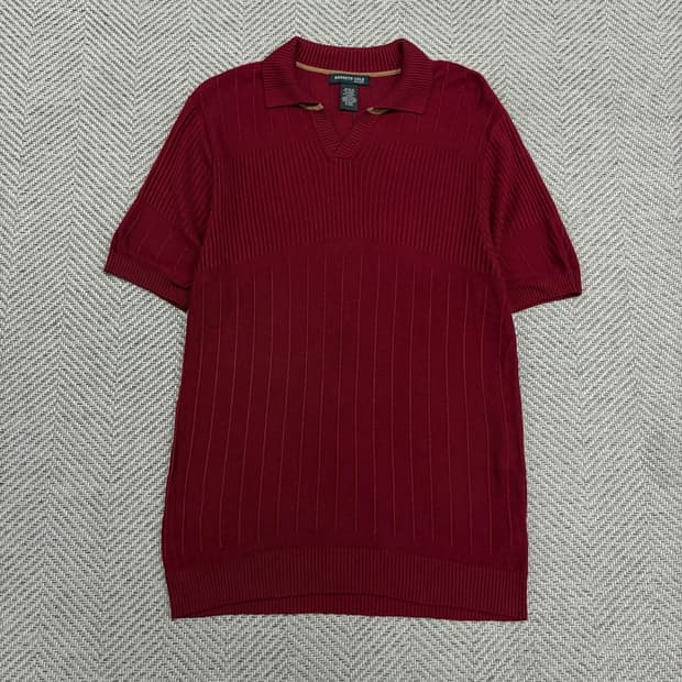 케네스콜 니트 피케티셔츠 v3154