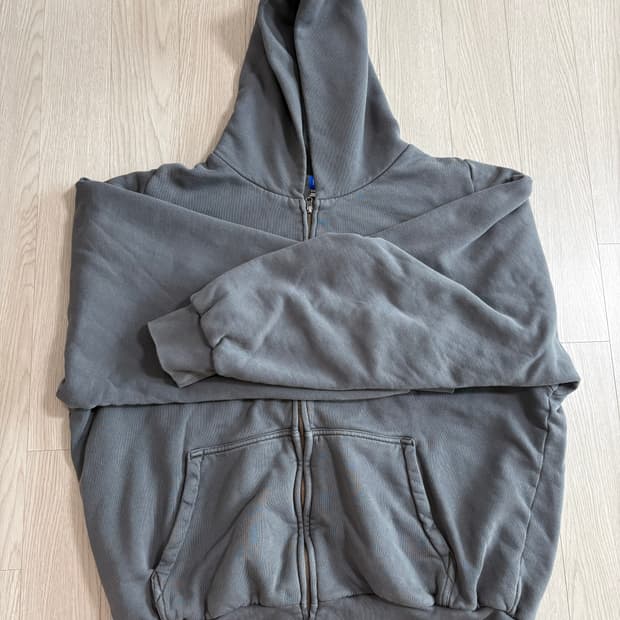 Yzy gap 이지갭 후드집업 다크그레이 XL