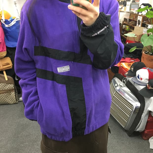 Huf 허프 플리스 하프집업