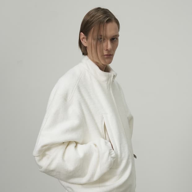 [구매] yiyae 이예 하이넥 자켓 스노우 M