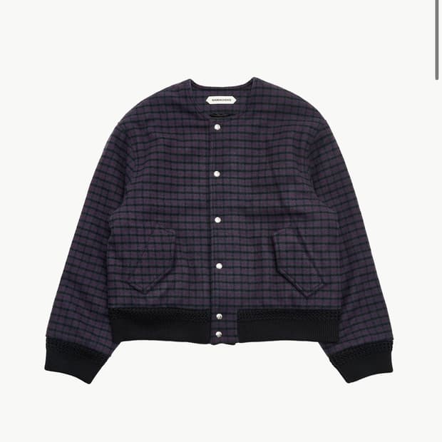 나마체코 콜튼 체크 봄버