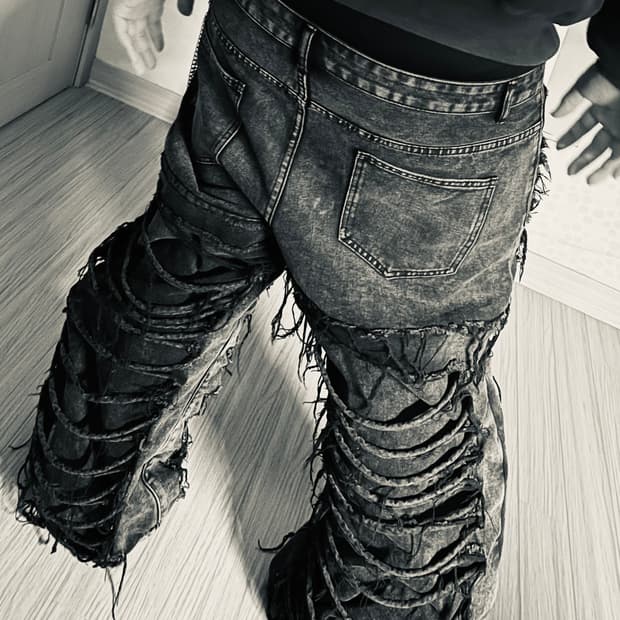 펑크,다크코어 바지 판매해요
