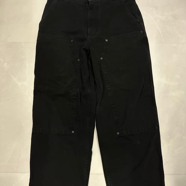 [4]브라운야드x디키즈 카펜터 더블니 워크팬츠 블랙