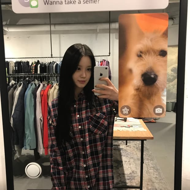스투시 STUSSY Cut-Out Shoulder Plaid Shirt