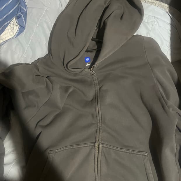 이지갭 후드집업 s 차콜