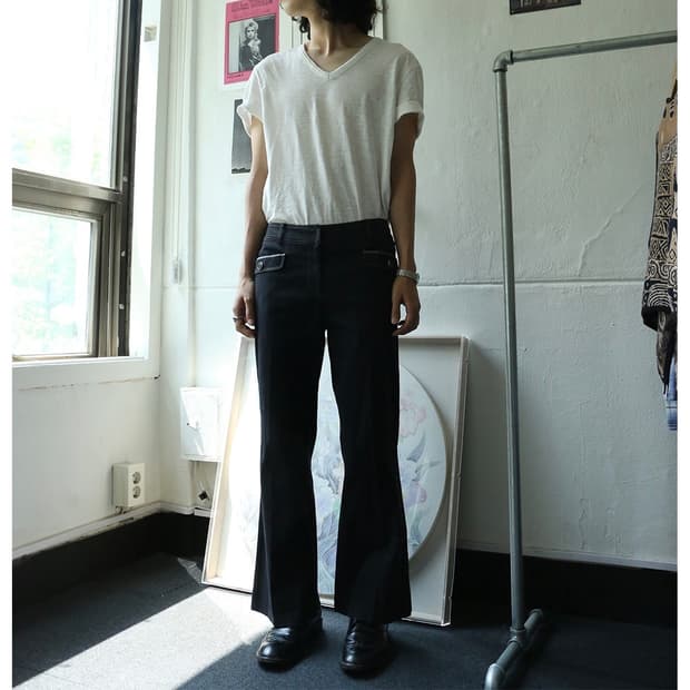 랑방 부츠컷 팬츠