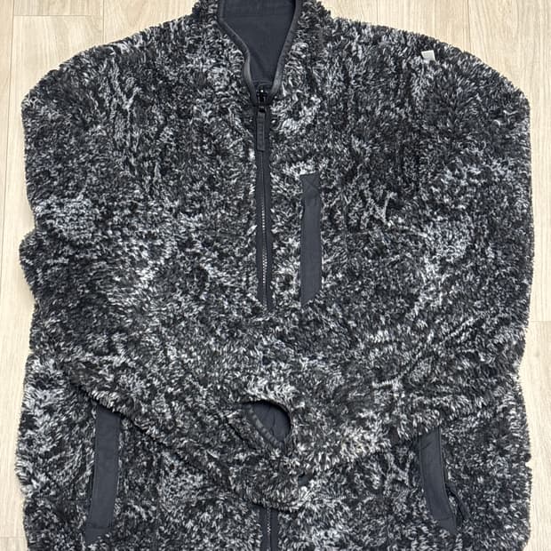 fetch sunday 리버시블 후리스 뱀피