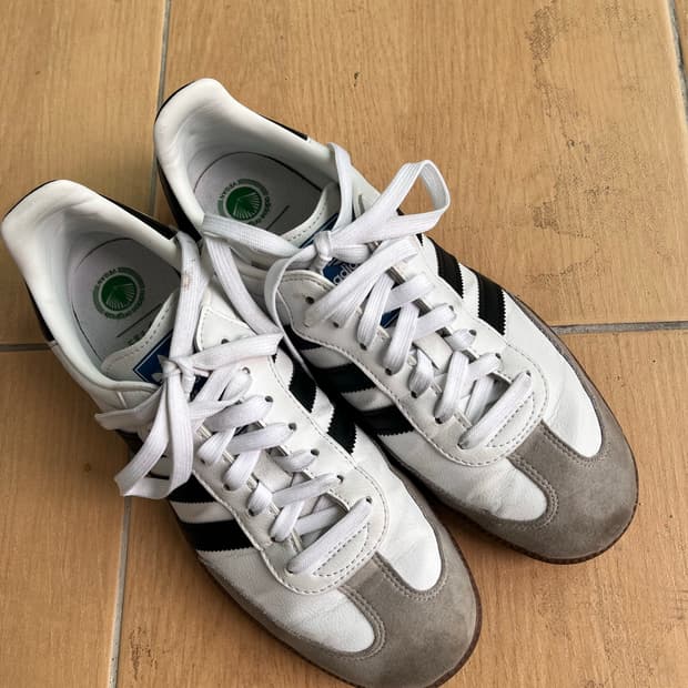 아디다스 삼바 블랙 화이트 265