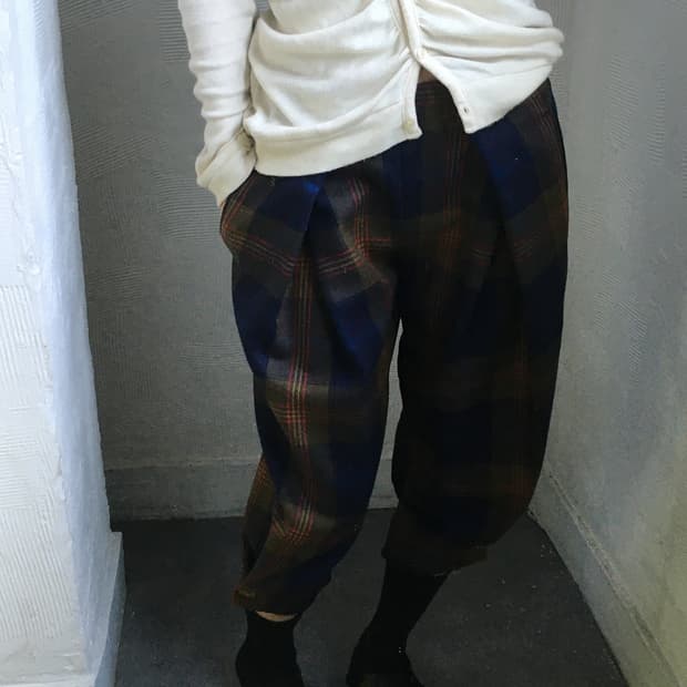 Vivienne Westwood 비비안웨스트우드 멀티 체크 위자드 팬츠 