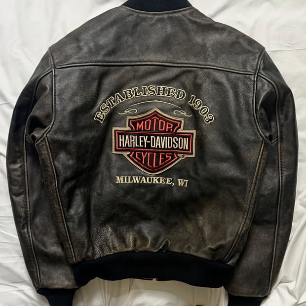 할리데이비슨 가죽 자켓