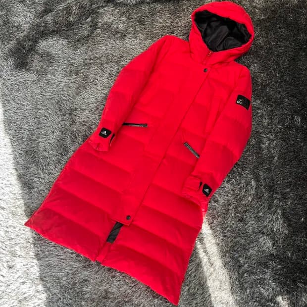 아디다스 골프 여성 거위털 롱패딩 (90)