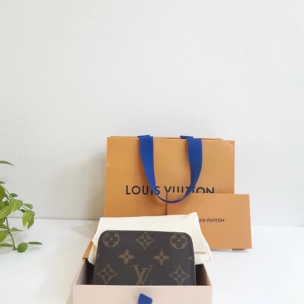 뤼이비통 모노그램 월릿 코인 퍼스 카드 지갑         새상품