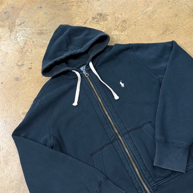 폴로 랄프로렌 네이비 후드집업