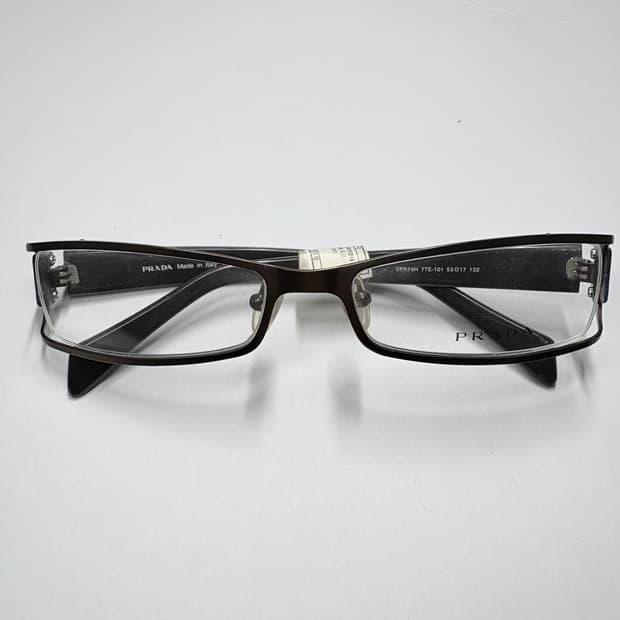 빈티지 프라다 안경[프라다(PRADA) 샤프 와이드 템플 안경]