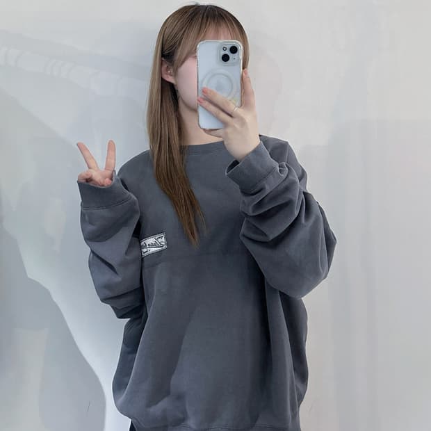 마땡킴 오버핏 맨투맨
