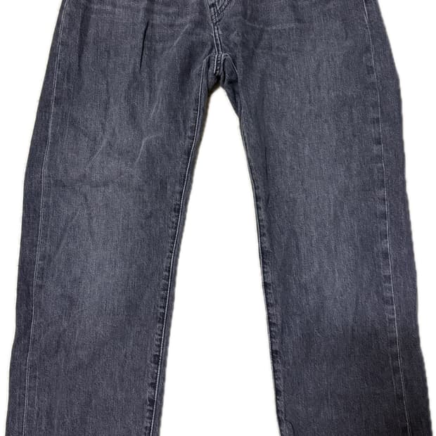 리바이스 505 셀비지 흑청