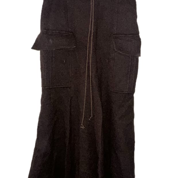 Vintage long skirt (brown)