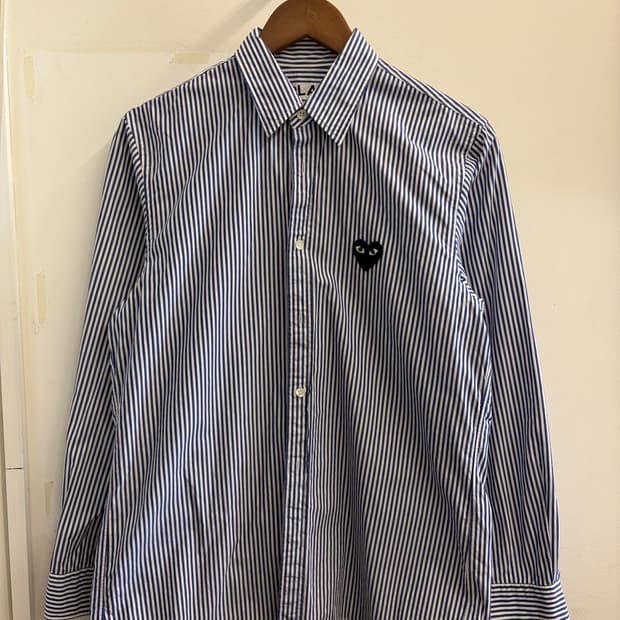 N253. 꼼데가르송 스트라이프 셔츠