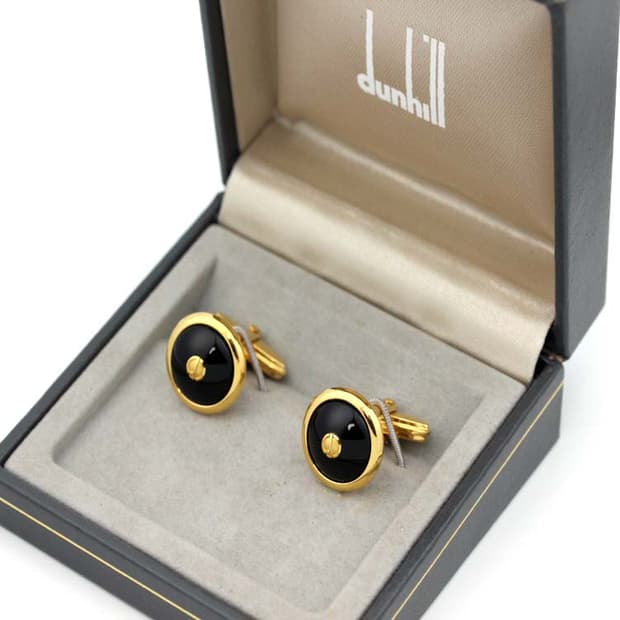 던힐 A등급 남자 명품 커프스 빈티지