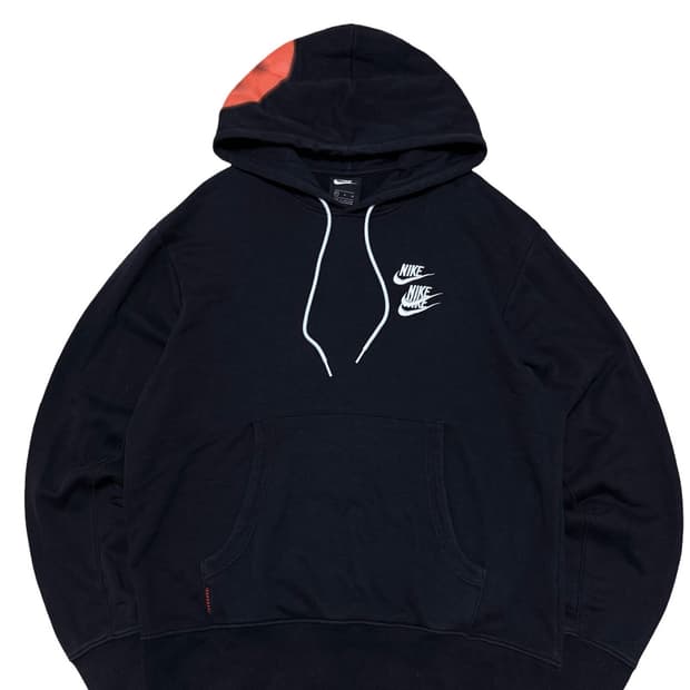 나이키 월드투어 블랙 후드티