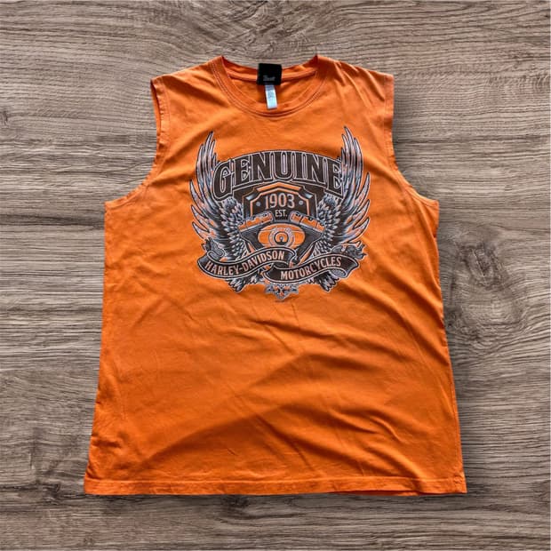 10s Harley Davidson Sleeveless
