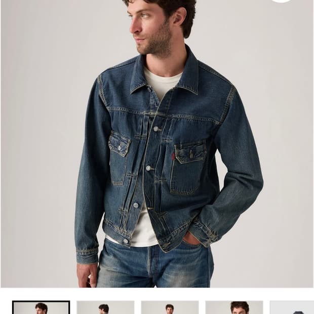 LVC 1953 타입 2 데님 자켓 (FLIPPEN) L