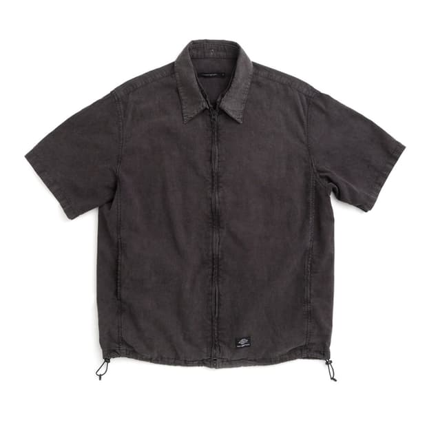 해칭룸 디키즈 셔츠 집업 Zip Shirket Washed Brown