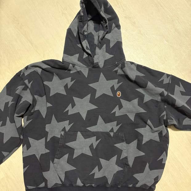 베이프 스타 패턴 후드