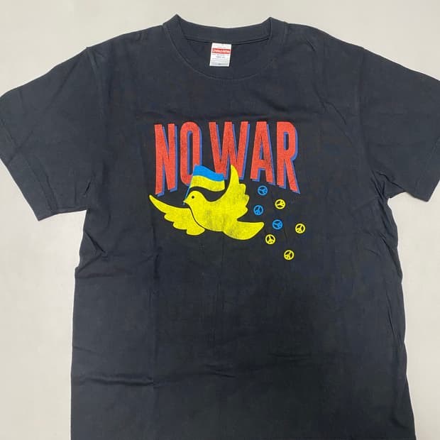 빈티지 NO WAR 티셔츠 M사이즈