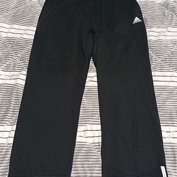 아디다스 와이드 트레이닝복 34인치 기장99