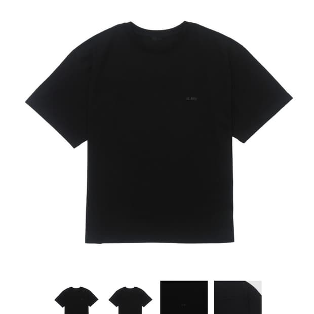 (새상품)IL RYU Shift line T-shirts 일류반팔