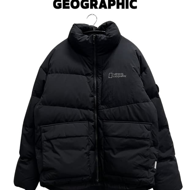 (M) 내셔널지오그래픽 고어텍스 톨리만 숏기장 구스다운 패딩 자켓