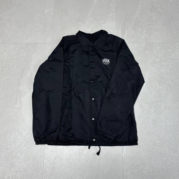 반스 코치 자켓 블랙 M